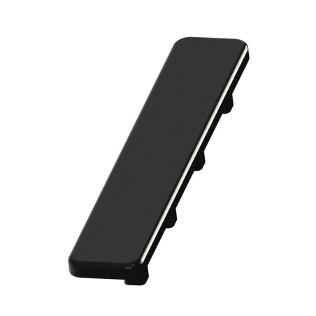 Embout profilé aluminium - Rainure 5 mm – Section 80x14 mm - Elcom shop