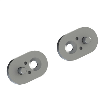 Kit de fixation poignée profilé – Filetage M8 – Al 200 - Elcom shop