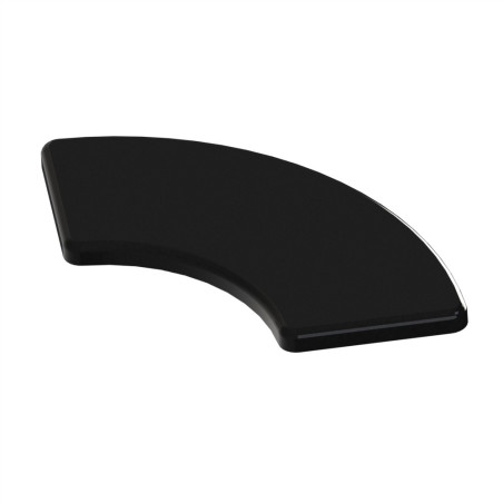 Embout profilé aluminium - Rainure 5 mm – Section R20/40 mm - 90° - Elcom shop