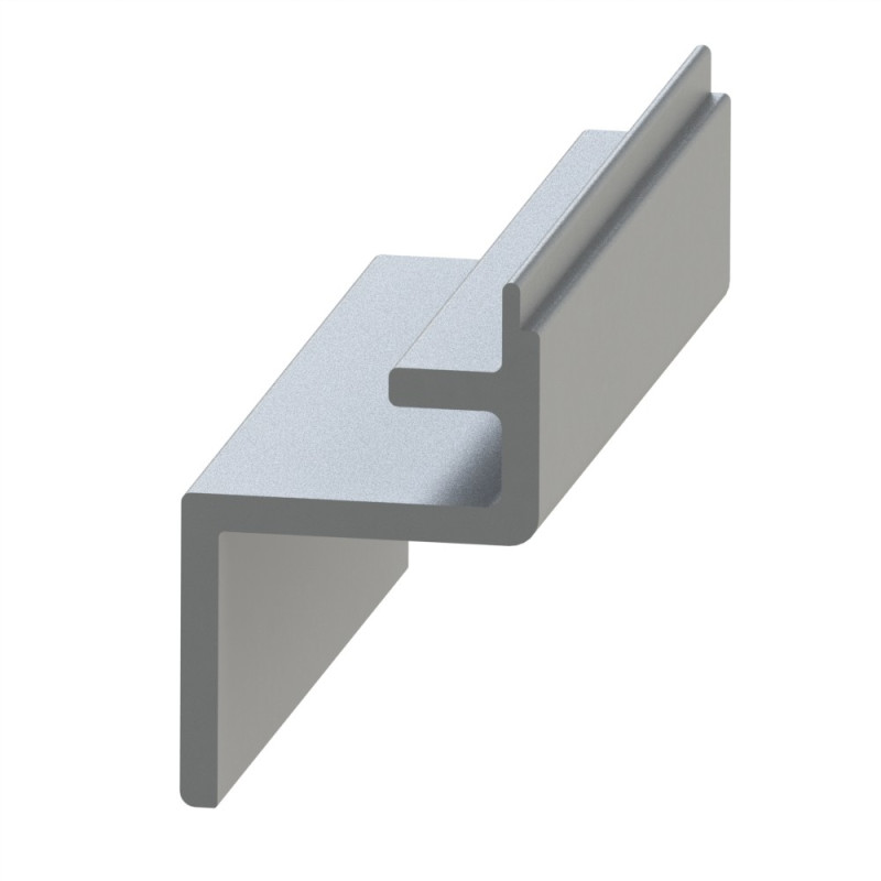 Profilé aluminium maintien panneau vitre (Coupe max 3 m) – Al - Elcom shop