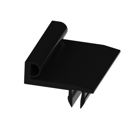 Profilé joint butée de porte (Barre de 3 m) – 8 – 40 – Gris - Elcom shop