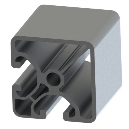 Profilé aluminium (Barre de 6 m) – 8 mm – Section 40x40 mm – 2N90 - Economique - Elcom shop