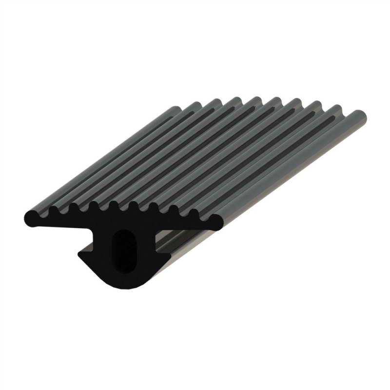 Profilé cache-rainure (Barre de 20 m) - Rainure 5 mm – Section 16x3 mm - Antidérapant - Elcom shop