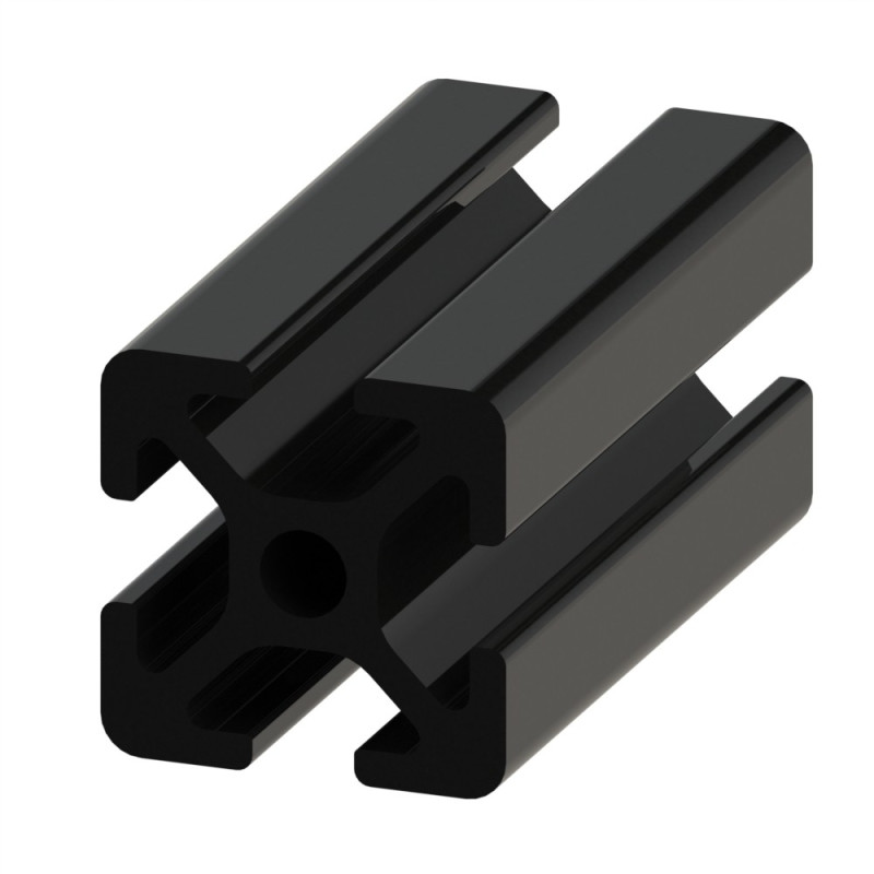 Profilé aluminium (Barre de 3 m) – Rainure 5 mm – Section 20x20 mm - Elcom shop