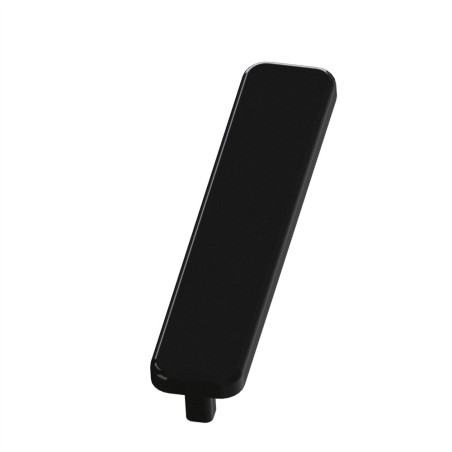 Embout profilé aluminium - Rainure 6 mm – Section 60x12 mm - Elcom shop