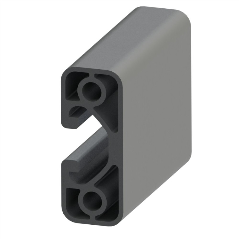 Profilé aluminium (Coupe max 3 m) – 8 mm – 40x16 mm - Economique - Elcom shop