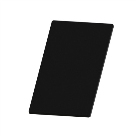 Embout profilé aluminium - Rainure 6 mm – Section 120x60 mm - Noir - Elcom shop