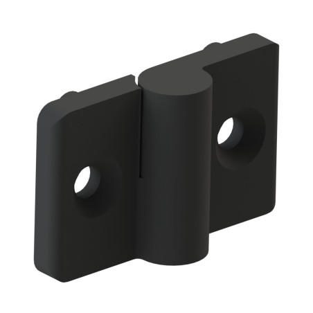 Charnière profilé aluminium – 6 – PA - Gauche - Elcom shop