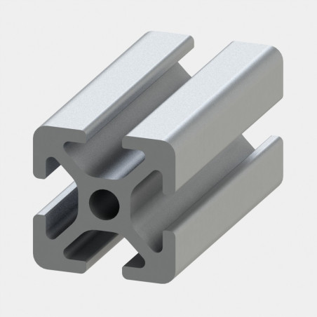 Profilé aluminium (Coupe max 3 m) – Rainure 5 mm – Section 20x20 mm - Elcom shop