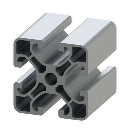 Profilé aluminium (Coupe max 6 m ) – Rainure 8 mm – Section 40x40 mm - Economique - Elcom shop