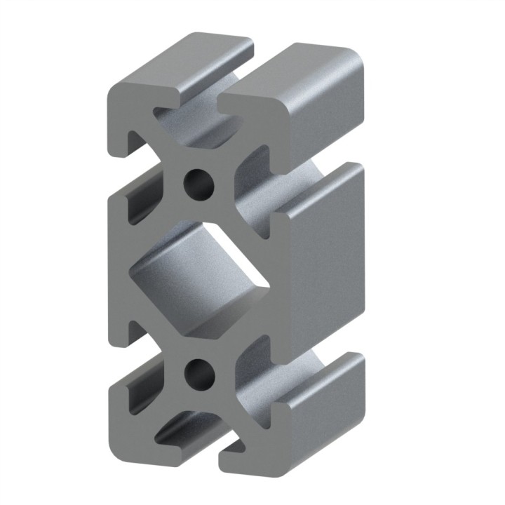 Profilé aluminium (Barre de 6 m) – 8 mm – Section 80x40 mm - Lourd - Elcom shop