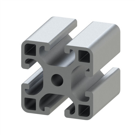 Profilé aluminium (Coupe max 6 m) – Rainure 8 mm – Section 40x40 mm - Elcom shop