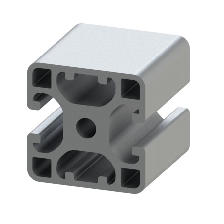 Profilé aluminium (Coupe max 6 m) – 8 mm – 40x40 mm – 2N180 - Léger - Elcom shop