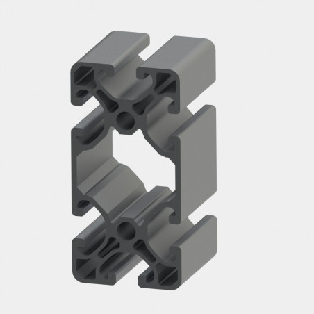 Profilé aluminium (Coupe max 6 m) – Rainure 8 mm – Section 40x40 mm - Economique - Elcom shop