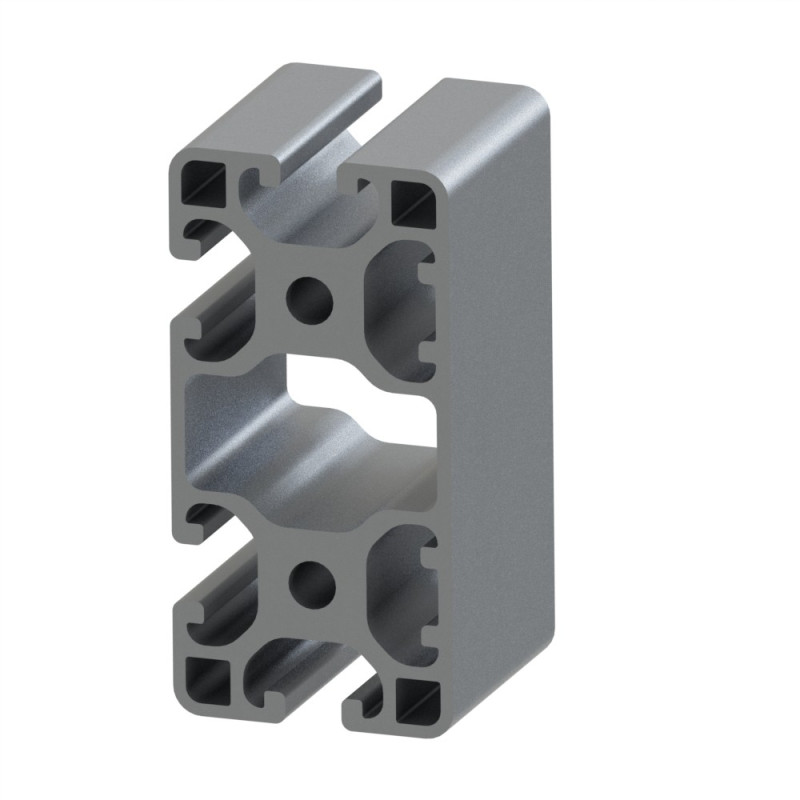 Profilé aluminium (Coupe max 6 m) – 8 mm – 80x40 mm – 2N - Léger - Elcom shop