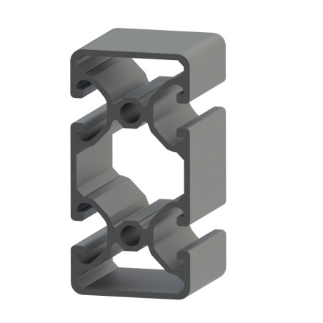 Profilé aluminium (Coupe max 6 m) – 8 mm – 80x40 mm – 2N180 - Economique - Elcom shop