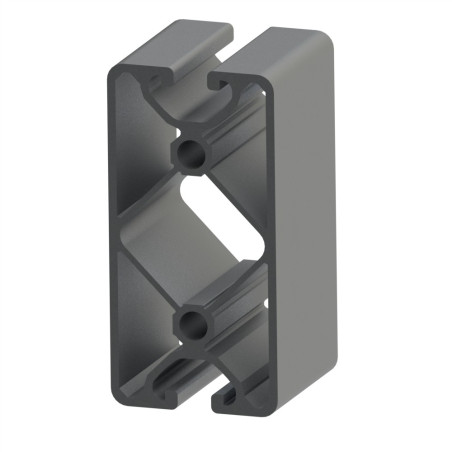 Profilé aluminium (Coupe max 6 m) – 8 mm – 80x40 mm – 4N180 - Economique - Elcom shop