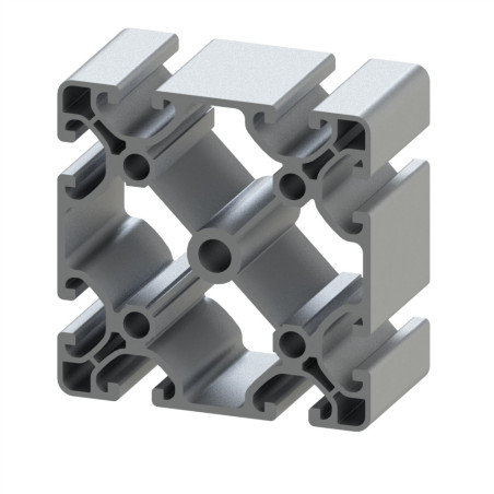 Profilé aluminium (Coupe max 6 m) – 8 mm – 80x80 mm – Economique - Elcom shop