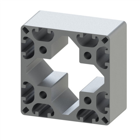 Profilé aluminium (Coupe max 6 m) – Rainure 8 mm – 80x80 mm – 8N - Léger - Elcom shop
