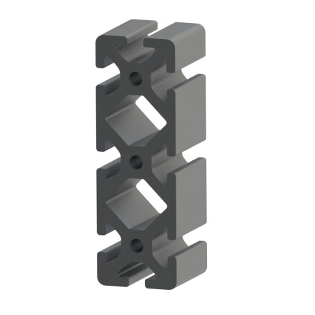 Profilé aluminium (Coupe max 6 m) – Rainure 8 mm – Section 120x40 mm – Lourd - Elcom shop