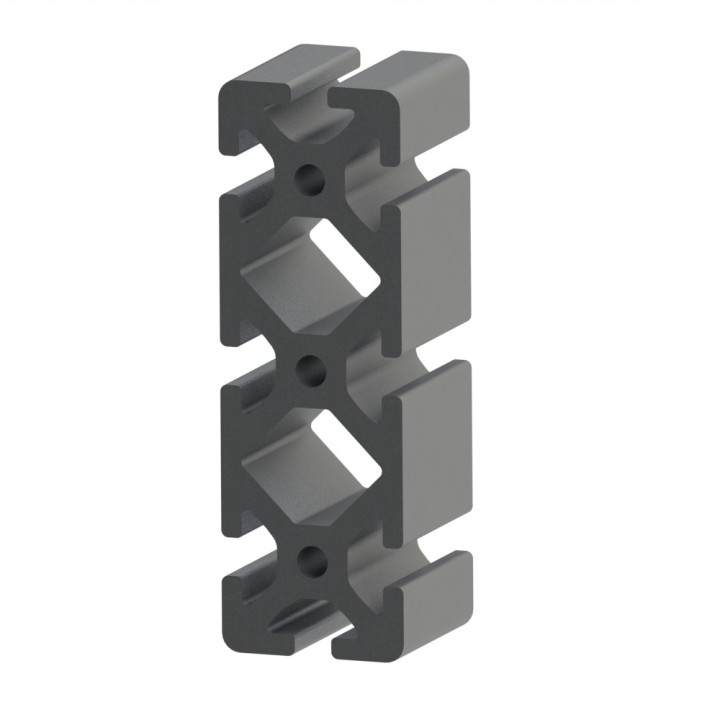 Profilé aluminium (Coupe max 6 m) – Rainure 8 mm – Section 120x40 mm – Lourd - Elcom shop
