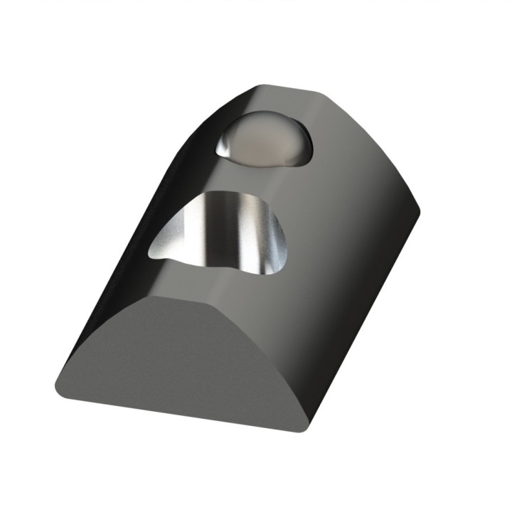 Ecrou inox profilé aluminium 5 ST - Taraudage M5  - Rainure 5 mm - Elcom shop