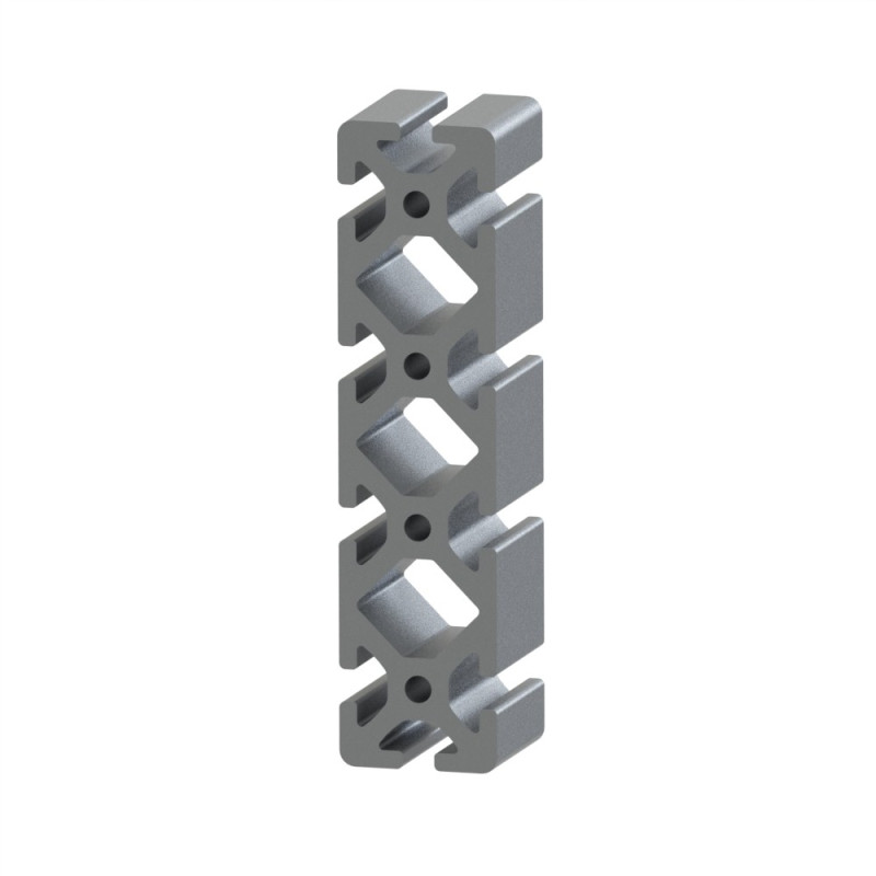 Profilé aluminium (Coupe max 6 m) – Rainure 8 mm – 160x40 mm - Lourd - Elcom shop