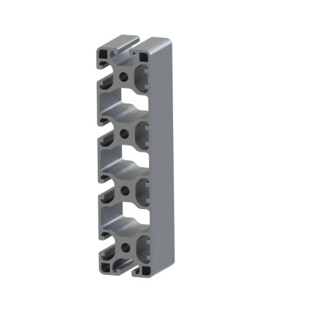 Profilé aluminium (Coupe max 6 m) – Rainure 8 mm – Section 160x40 mm – 4N – léger - Elcom shop