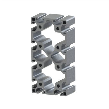 Profilé aluminium (Coupe max 6 m) – Rainure 8 mm – 160x80 mm - Léger - Elcom shop