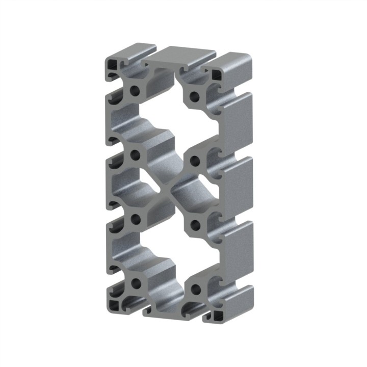Profilé aluminium (Coupe max 6 m) – Rainure 8 mm – 160x80 mm - Léger - Elcom shop