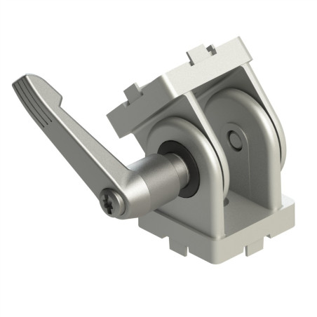 Articulation profilé aluminium – à blocage - Rainure 6 mm – 30x30 mm - Elcom shop