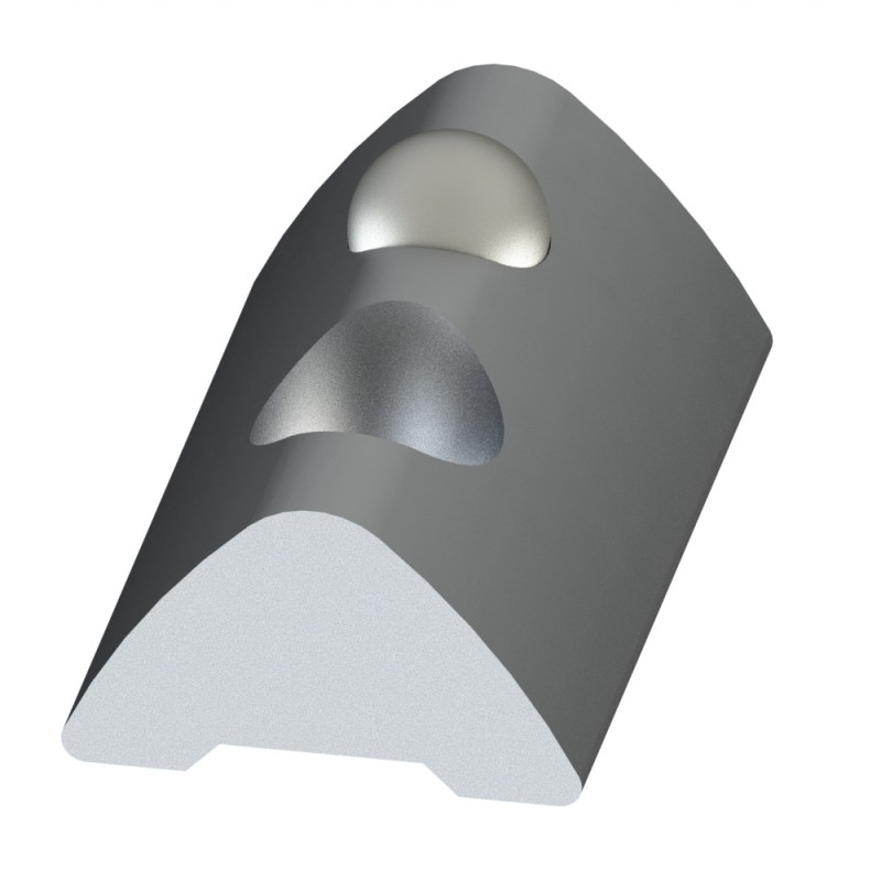 Ecrou profilé aluminium 6 ST - Taraudage M6  - Rainure 6 mm - Elcom shop