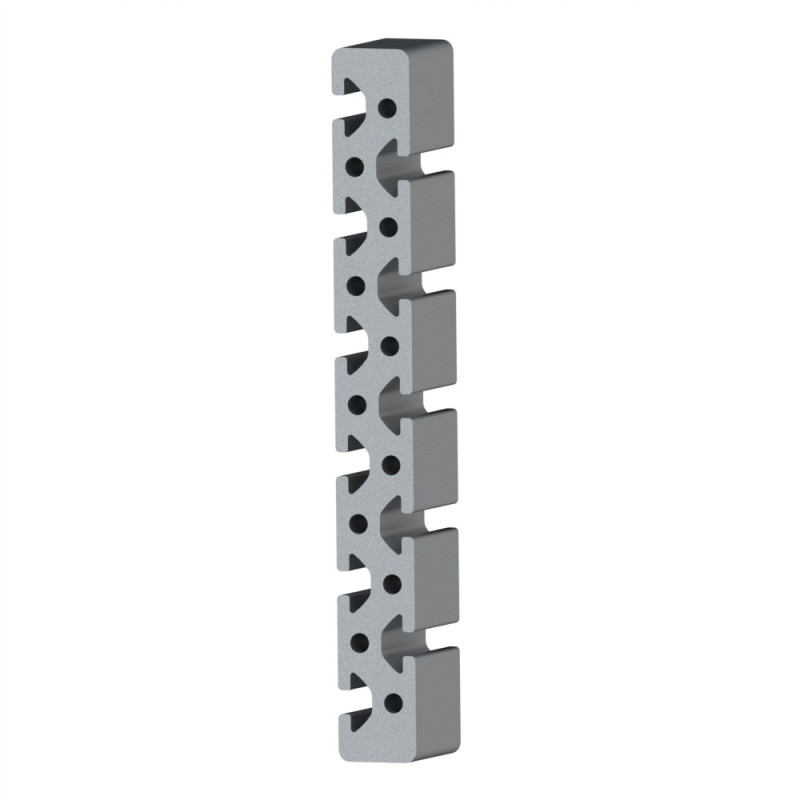 Profilé aluminium (Coupe max 6 m) – Rainure 8 mm – 240x28 mm – Lourd - Elcom shop