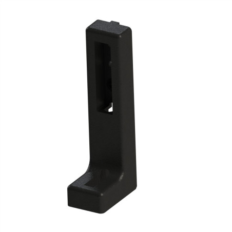 Ancrage fixation au sol profilé aluminium – Rainure 8 mm – 160x160 mm - Elcom shop