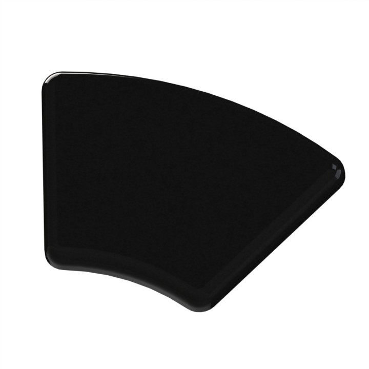 Embout profilé aluminium – rainure 8 mm – R30/60-45° - Elcom shop