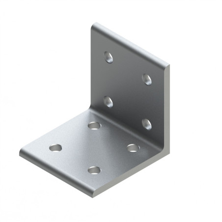 Equerre d’assemblage profilé aluminium V8 – Section 80x80 mm - Elcom shop