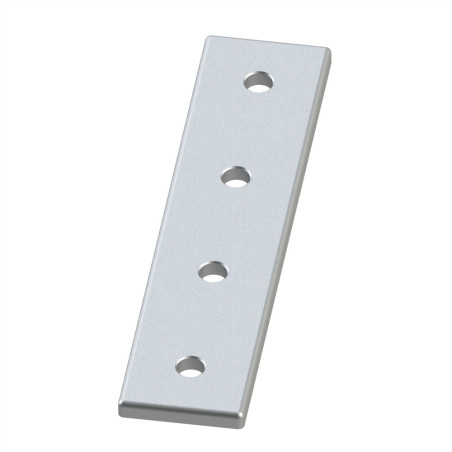 Plaque d’assemblage profilé aluminium – Section 45x180 mm – V4 - Elcom shop