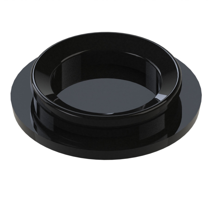 Patin pied profilé aluminium – D30