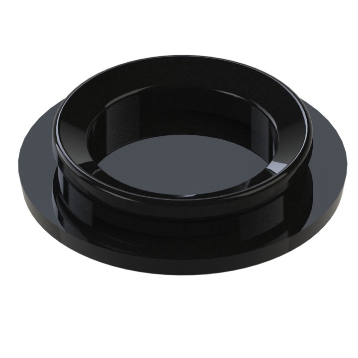 Patin pied profilé aluminium – D30
