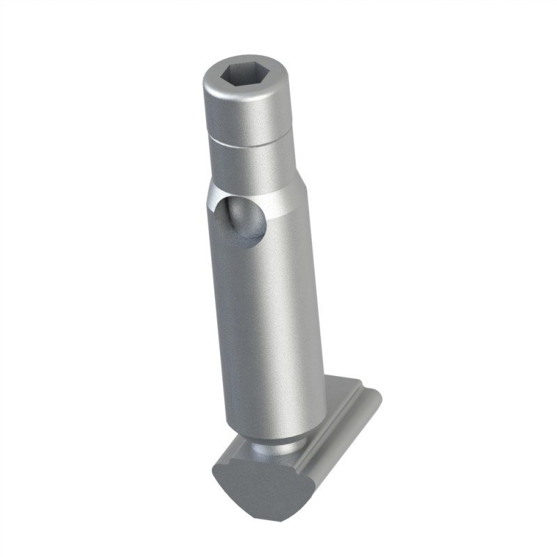 Fixation automatique profilé aluminium – Rainure 5 mm - Elcom shop