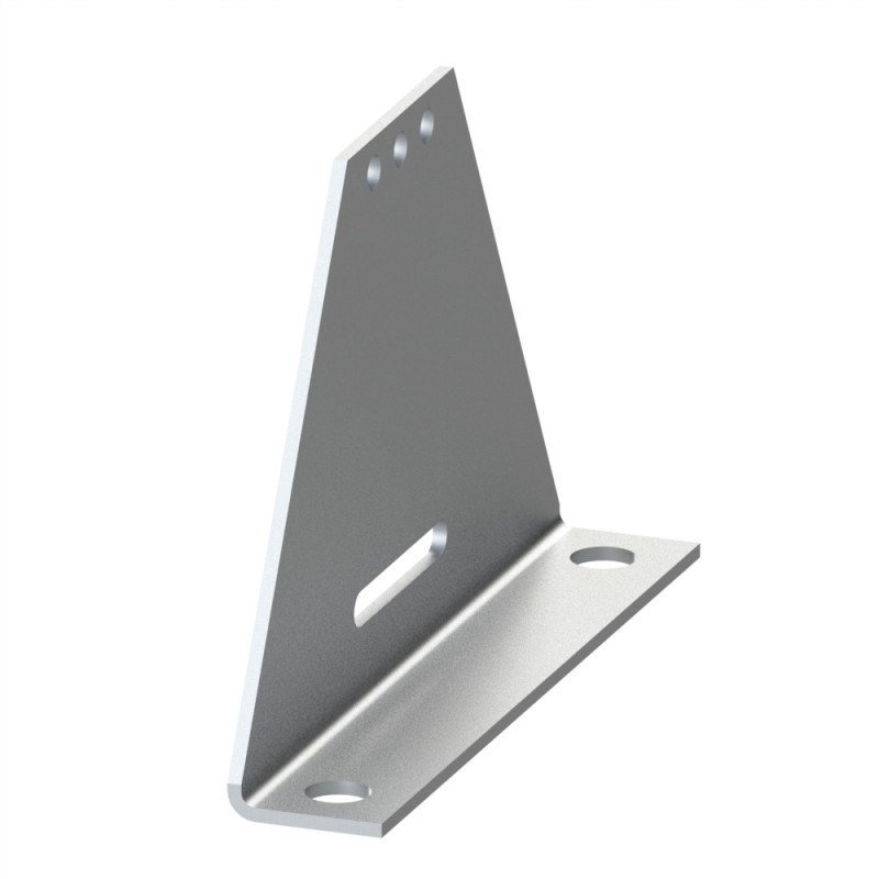 Pied réglable profilé aluminium – Rainure 8 mm – 240x160 mm