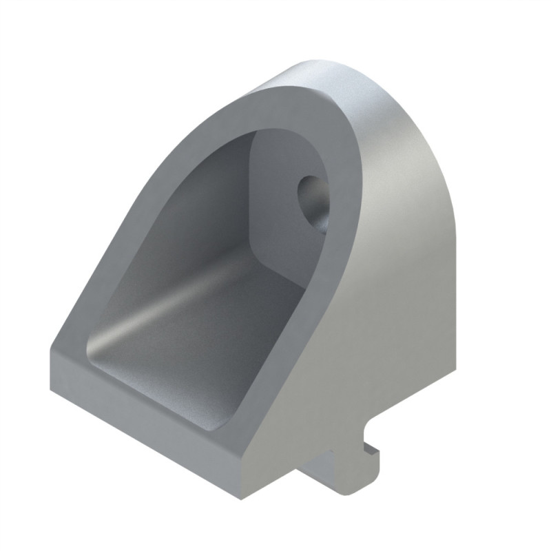 Equerre de bridage profilé aluminium – Rainure 6 mm