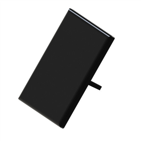 Cache équerre profilé aluminium – 8 40x40 Zn - Noir
