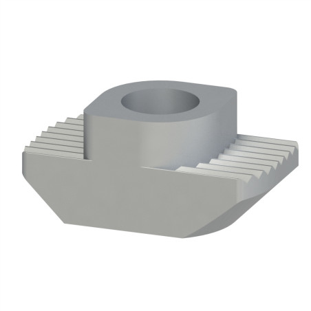 Ecrou à tête rectangulaire profilé - Taraudage M6 - Rainure 8 mm