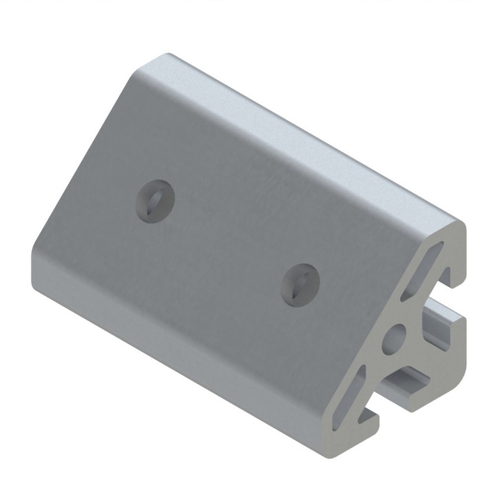 Profilé angle profilé aluminium – Rainure 8 mm - T2 - 80