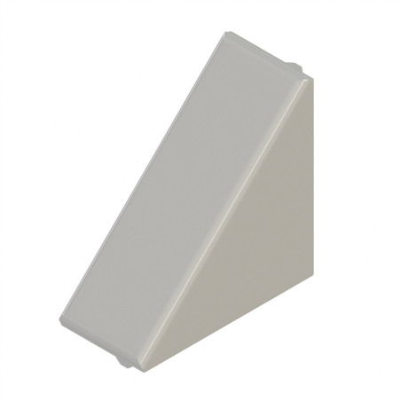 Kit équerre profilé aluminium – Rainure 8 mm – Section 80x80 mm - Cache