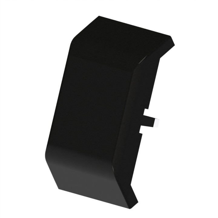 Cache équerre profilé aluminium – Rainure 8 mm – Section 30x30 mm