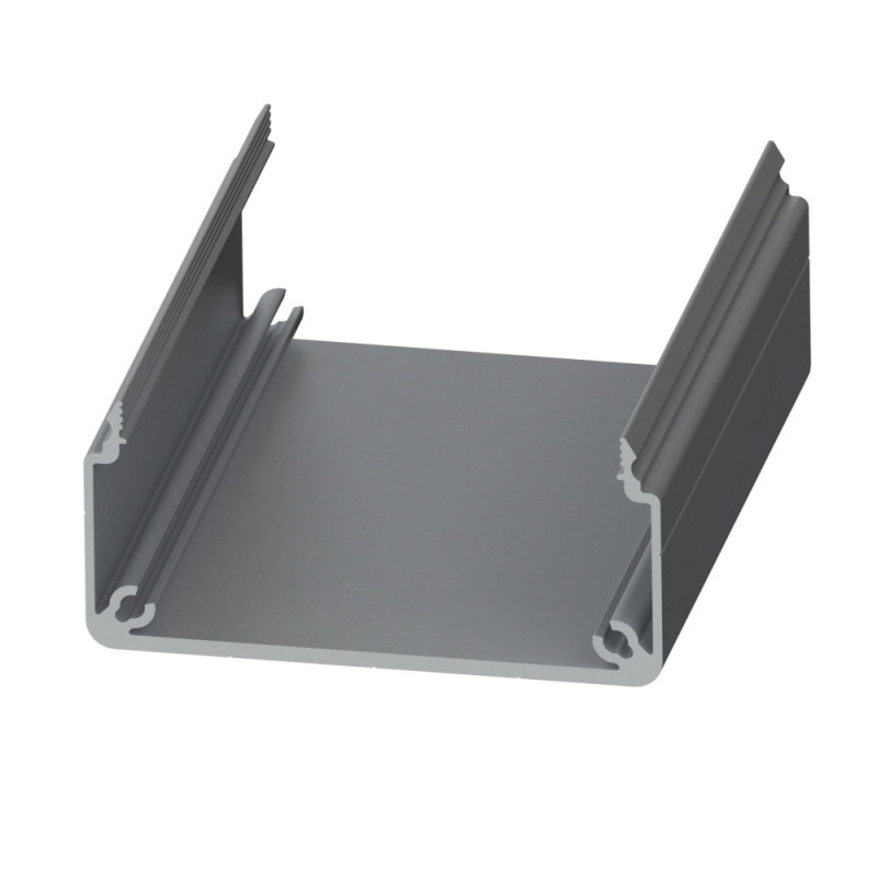 Goulotte profilé aluminium - U - 80x40 mm - SE - D80