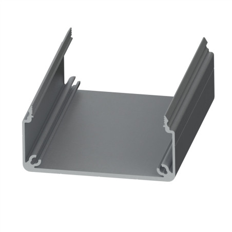 Goulotte profilé aluminium - U - 80x40 mm - SE - D80