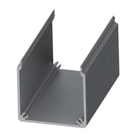 Goulotte profilé aluminium - U - 60x60 mm - SE